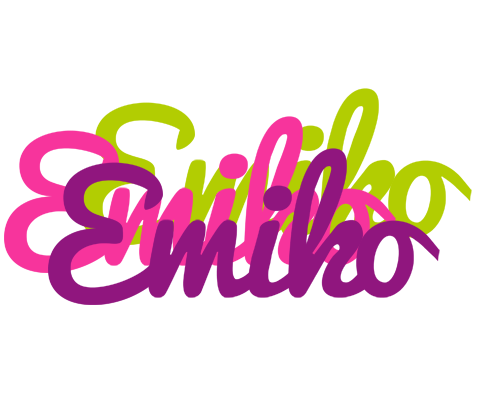 Emiko flowers logo