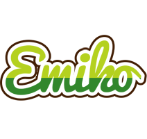 Emiko golfing logo