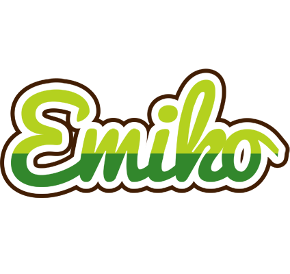 Emiko golfing logo