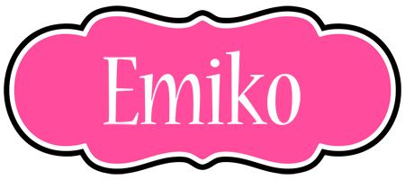 Emiko invitation logo