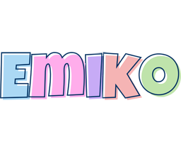 Emiko pastel logo