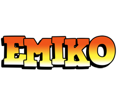 Emiko sunset logo