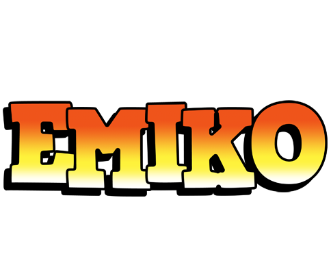 Emiko sunset logo