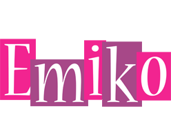 Emiko whine logo