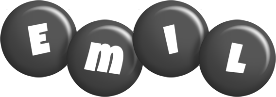 Emil candy-black logo