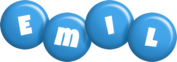 Emil candy-blue logo