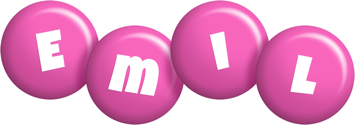 Emil candy-pink logo