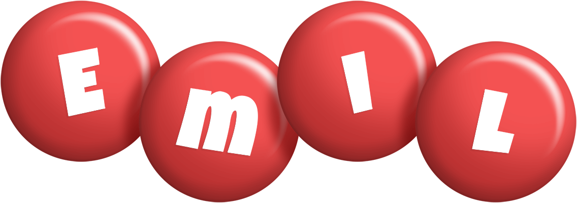 Emil candy-red logo