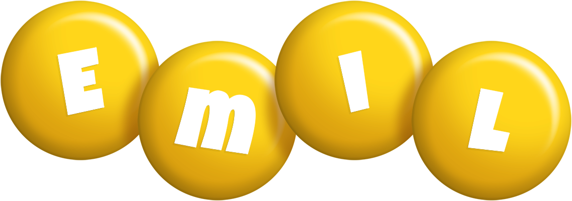 Emil candy-yellow logo