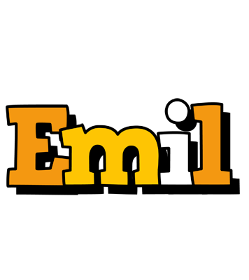 Emil cartoon logo