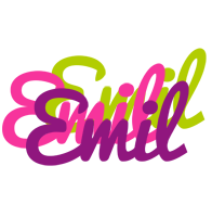 Emil flowers logo