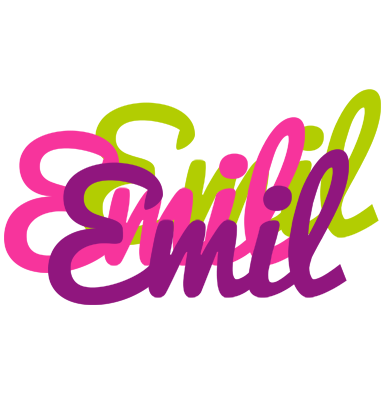Emil flowers logo