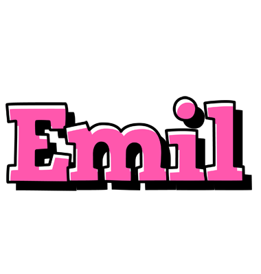 Emil girlish logo
