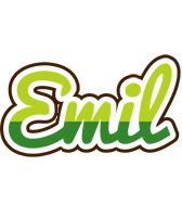 Emil golfing logo