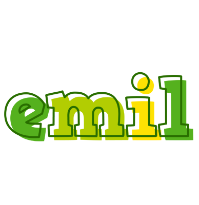 Emil juice logo