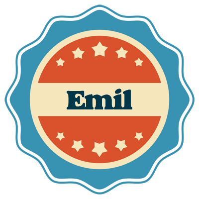 Emil labels logo