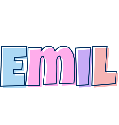 Emil pastel logo