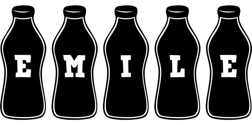 Emile bottle logo