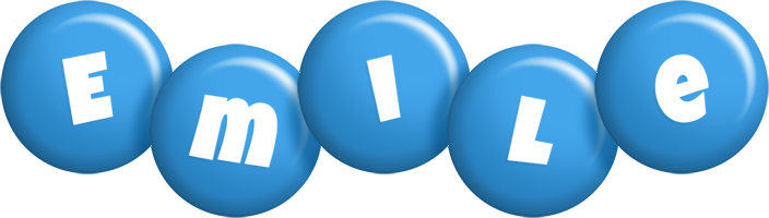 Emile candy-blue logo