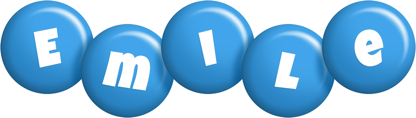 Emile candy-blue logo