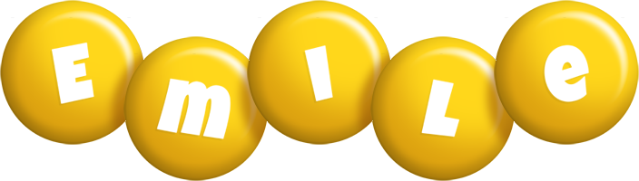 Emile candy-yellow logo
