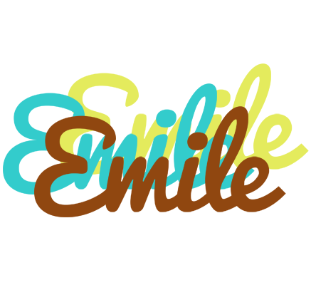 Emile cupcake logo