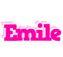 Emile dancing logo