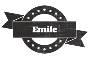 Emile grunge logo