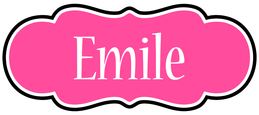 Emile invitation logo