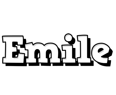 Emile snowing logo