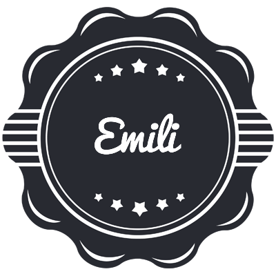 Emili badge logo