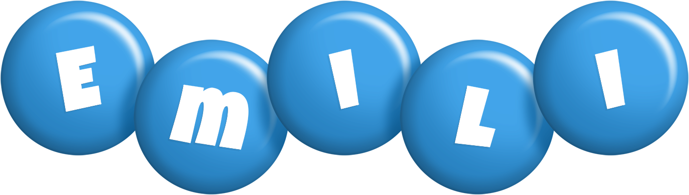 Emili candy-blue logo