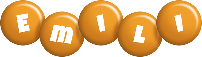 Emili candy-orange logo