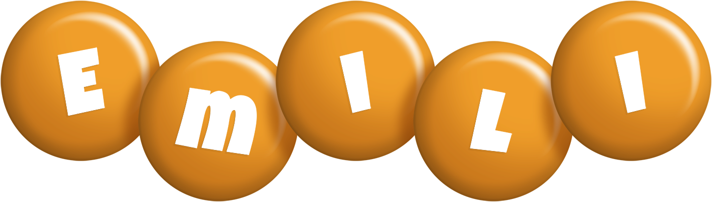 Emili candy-orange logo