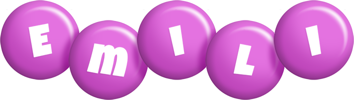 Emili candy-purple logo