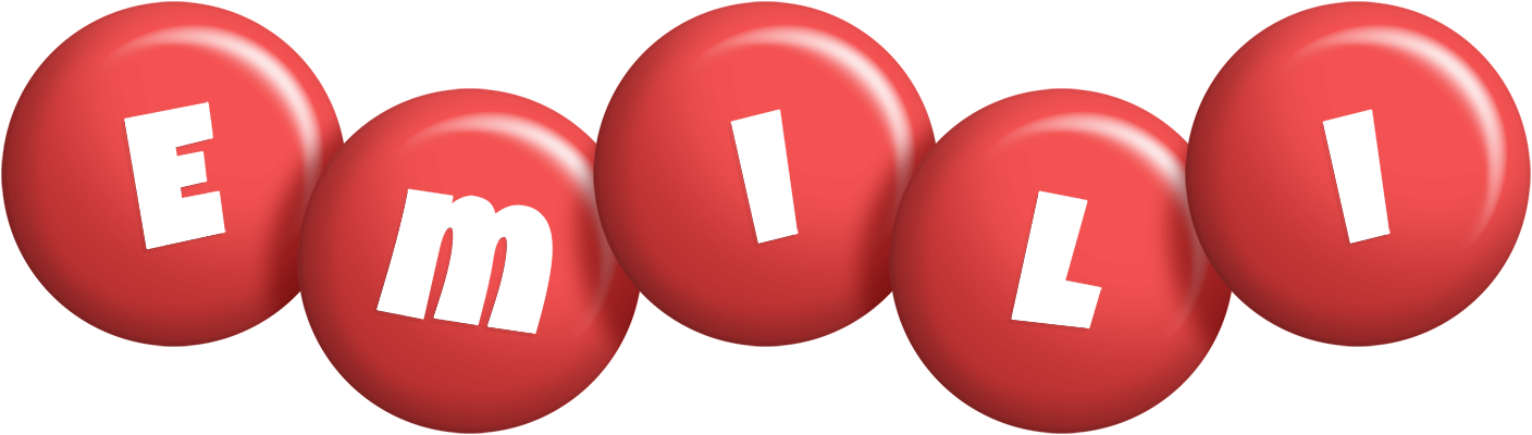Emili candy-red logo
