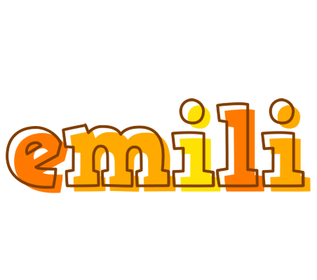 Emili desert logo