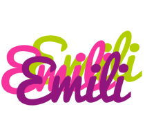Emili flowers logo