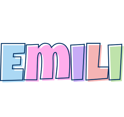 Emili pastel logo