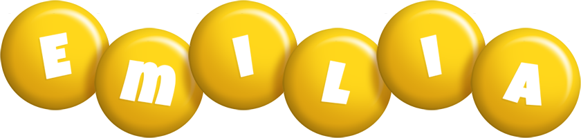 Emilia candy-yellow logo