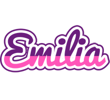 Emilia cheerful logo