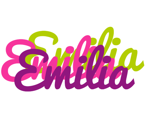 Emilia flowers logo