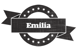 Emilia grunge logo