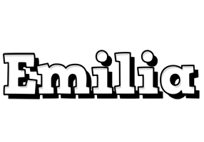 Emilia snowing logo