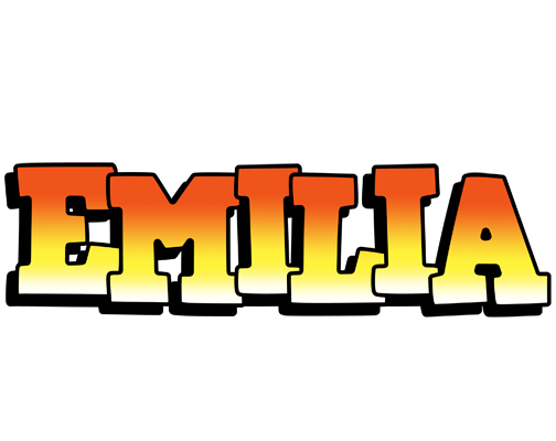 Emilia sunset logo