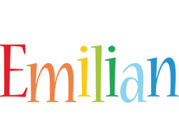 Emilian birthday logo