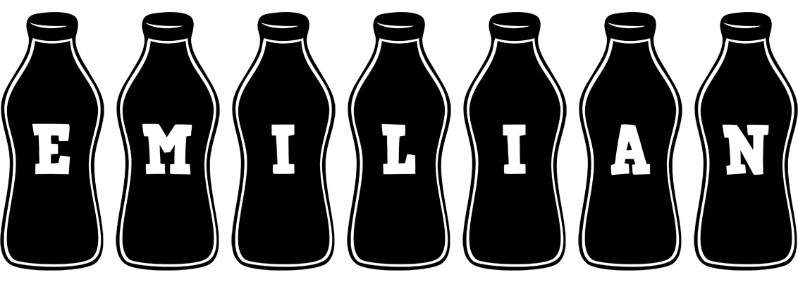 Emilian bottle logo