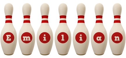 Emilian bowling-pin logo