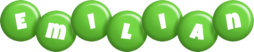 Emilian candy-green logo