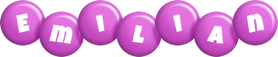 Emilian candy-purple logo